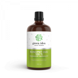 GREEN IDEA Regenerační konopný olej 100 % 100 ml
