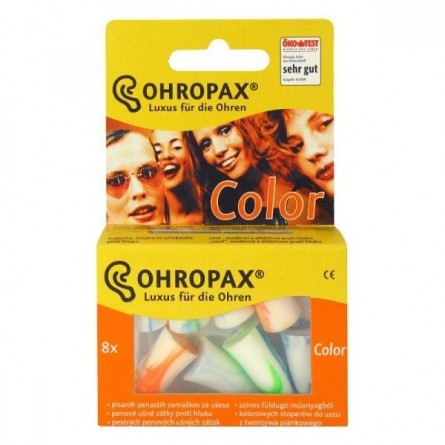 Ohropax Color chránič sluchu 8 ks