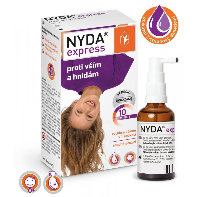 MEDINDEX NYDA express proti vším a hnidám 50 ml