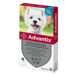 Advantix pro psy 4-10 kg spot-on 1x1 ml
