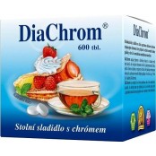 DiaChrom nízkokalorické sladidlo 600 tablet