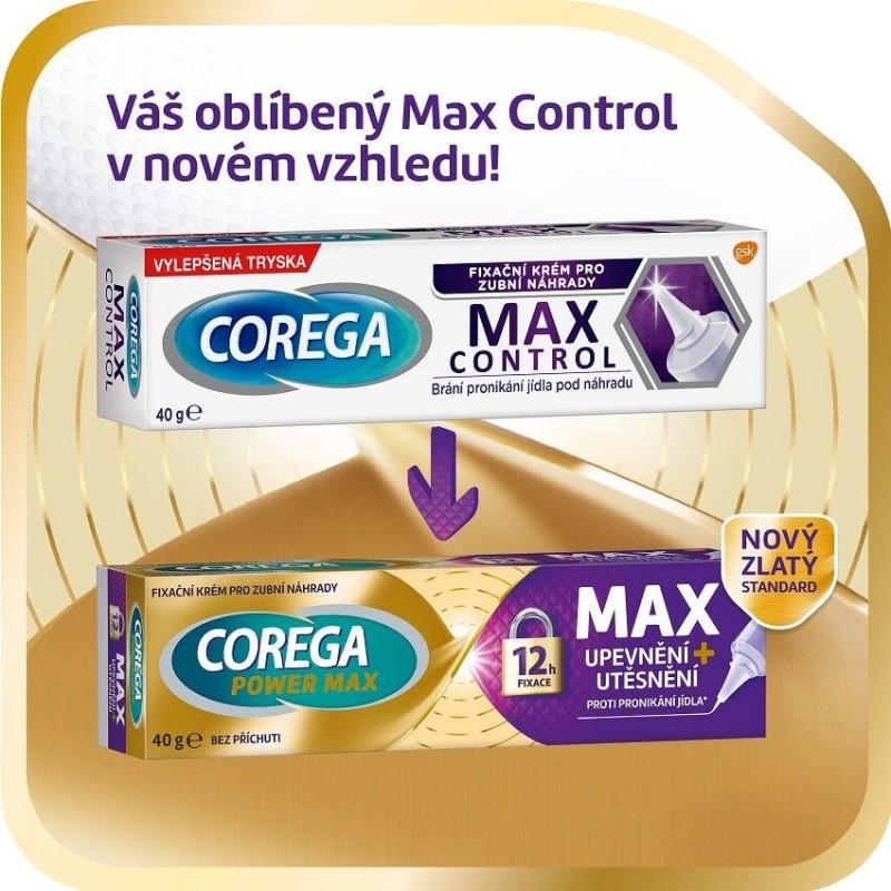 Corega Power Max fixační krém 40 g