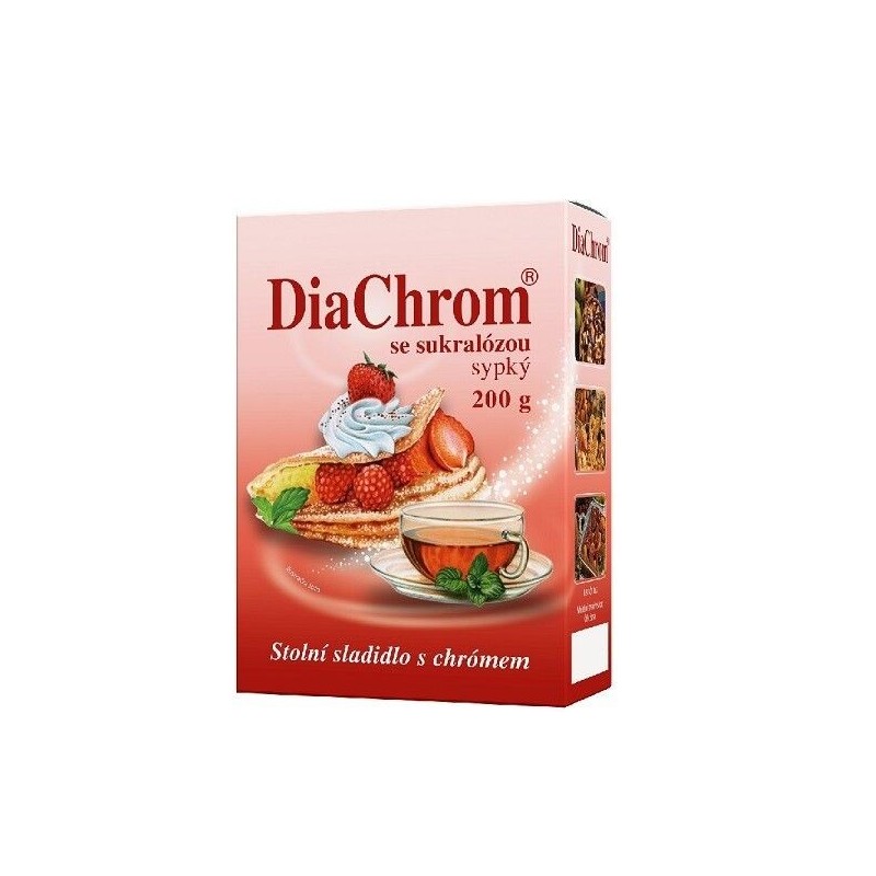 DiaChrom se sukralózou nízkokalorické sladidlo sypké 200 g