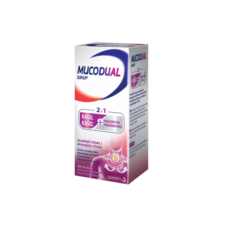 Mucodual 2v1 sirup 100 ml