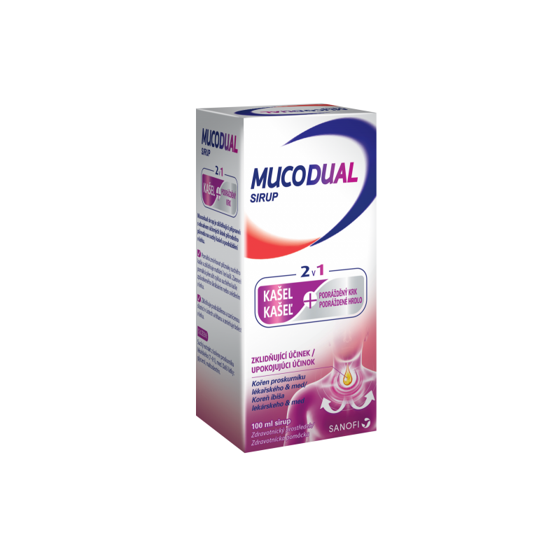 Mucodual 2v1 sirup 100 ml