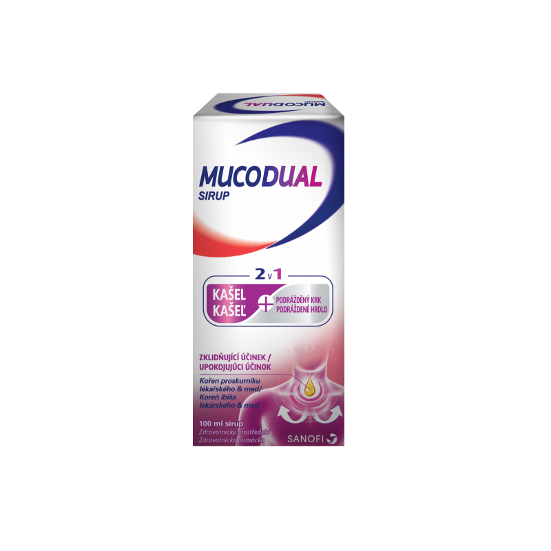 Mucodual 2v1 sirup 100 ml