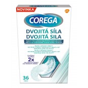 Corega Dvojitá síla čisticí tablety 36ks