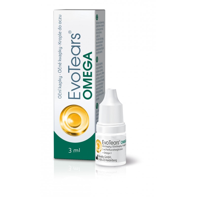 EvoTears Omega oční kapky 3 ml