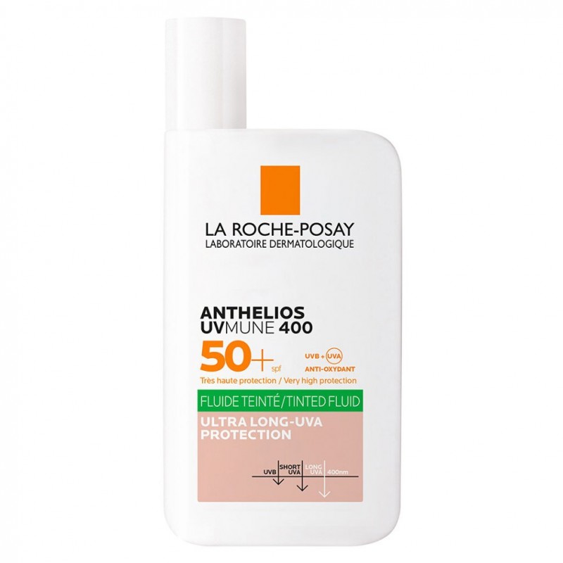 LA ROCHE-POSAY Anthelios UVMUNE 400 tónovaný fluid SPF 50+ 50 ml