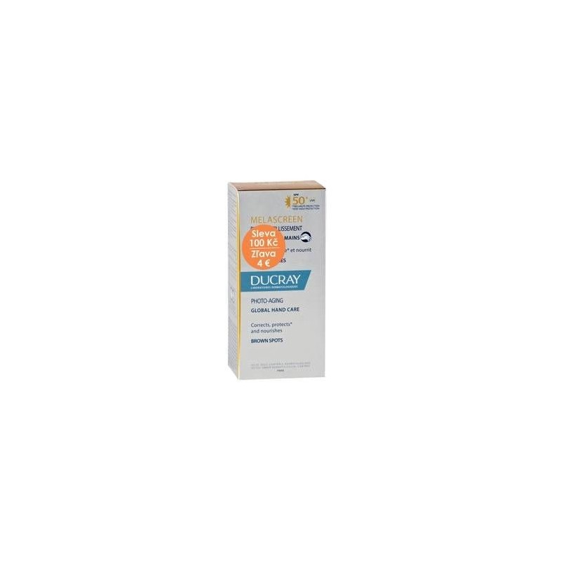 DUCRAY Melascreen Komplexní péče o ruce SPF 50+ 50 ml SLEVA