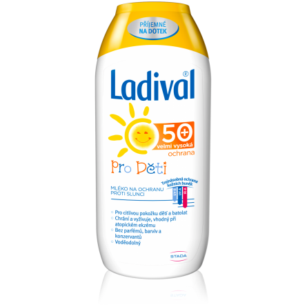 LADIVAL PRO DĚTI OF 50+ MLÉKO 200 ml