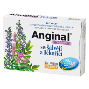 ANGINAL se šalvějí a lékořicí 16 tablet