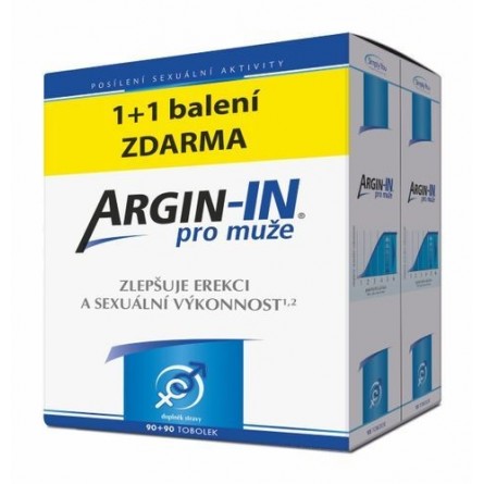 ARGIN-IN pro muže 2x90 tobolek 1+1 zdarma