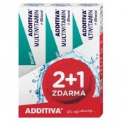 ADDITIVA Multivitamin + Mineral 2+1 mango 3x20 šumivých tablet