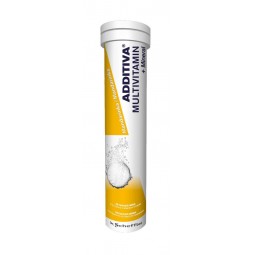 ADDITIVA Multivitamin + Mineral mandarinka 20 šumivých tablet