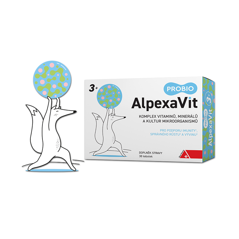 ALPEXAVIT Probio 3+ 30 tobolek