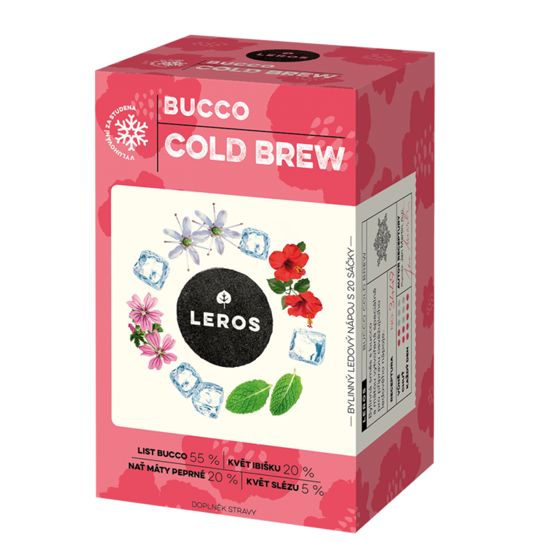 LEROS Cold brew bucco &amp; máta 20x1,5 g