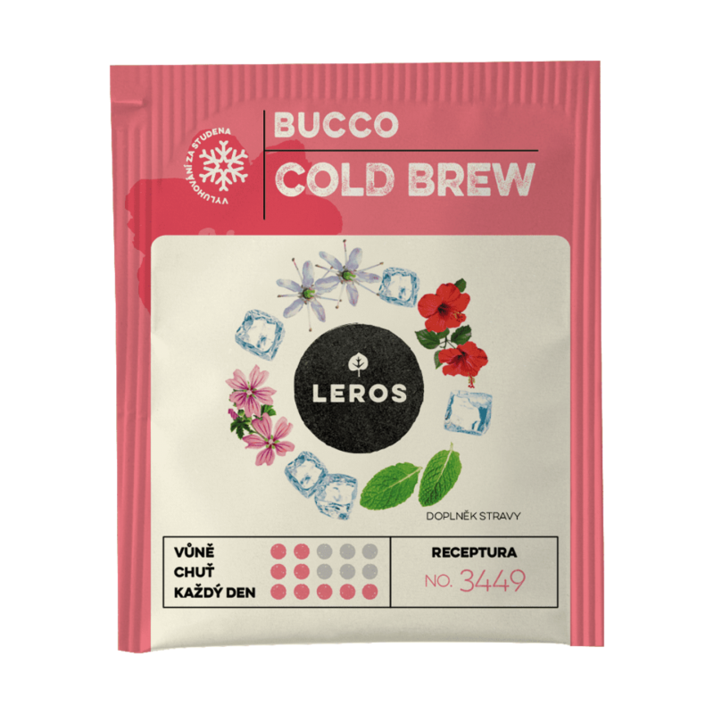 LEROS Cold brew bucco &amp; máta 20x1,5 g