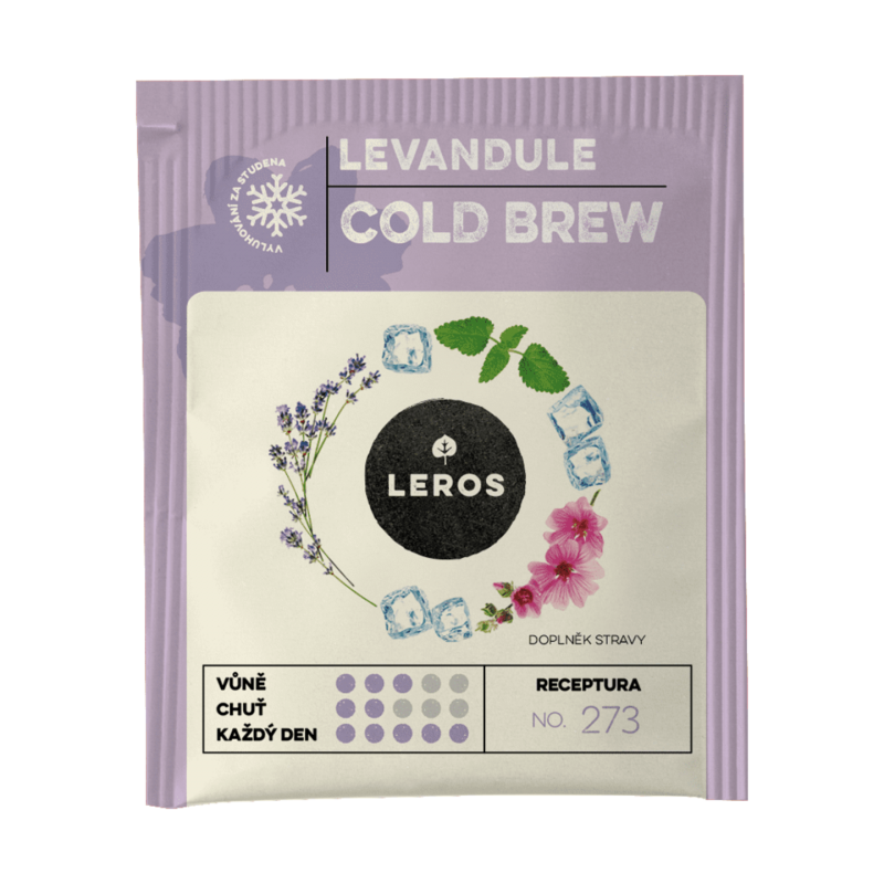 LEROS Cold brew levandule &amp; meduňka 20x1 g