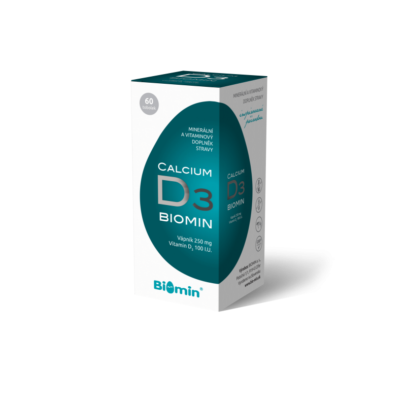 BIOMIN Calcium D3 60 tobolek