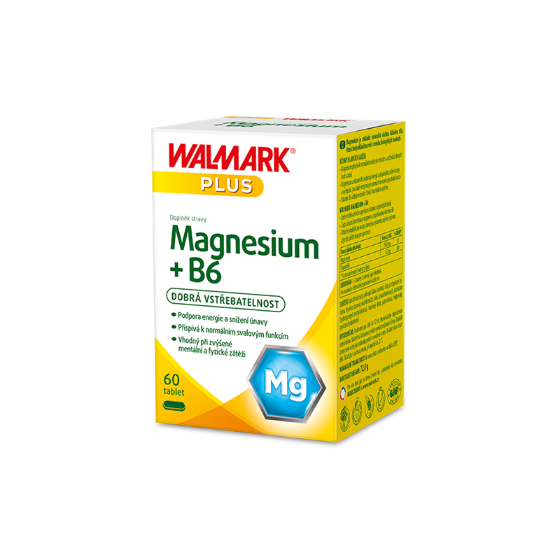 Walmark Magnesium+B6 60 tablet