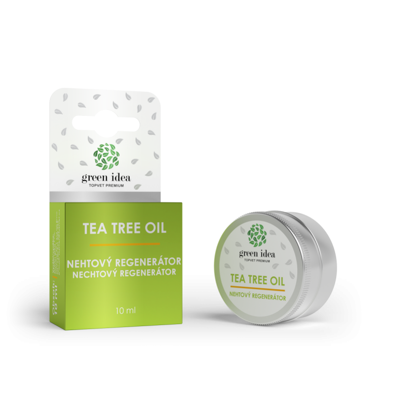 GREEN IDEA Tea tree oil nehtový regenerátor 10 ml