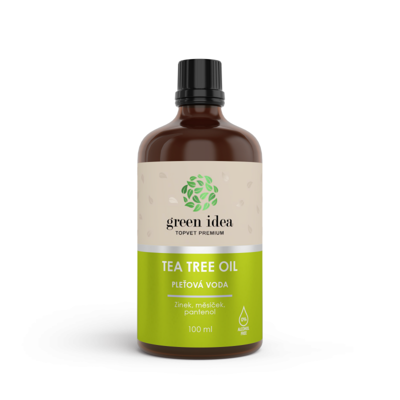 GREEN IDEA Tea tree oil pleťová voda 100 ml