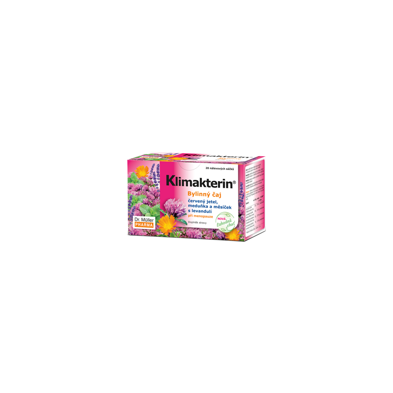 DR. MÜLLER Klimakterin bylinný čaj při menopauze 20 nálevových sáčků