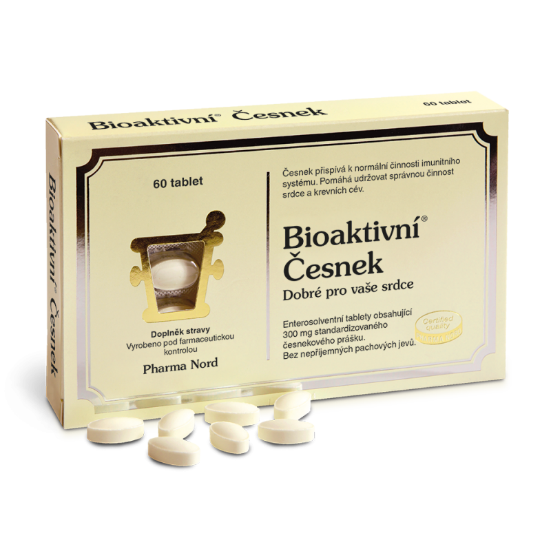 BIOAKTIVNÍ Česnek 60 tablet