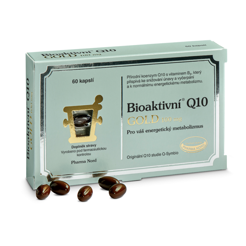 BIOAKTIVNÍ Q10 Gold 100 mg 60 kapslí