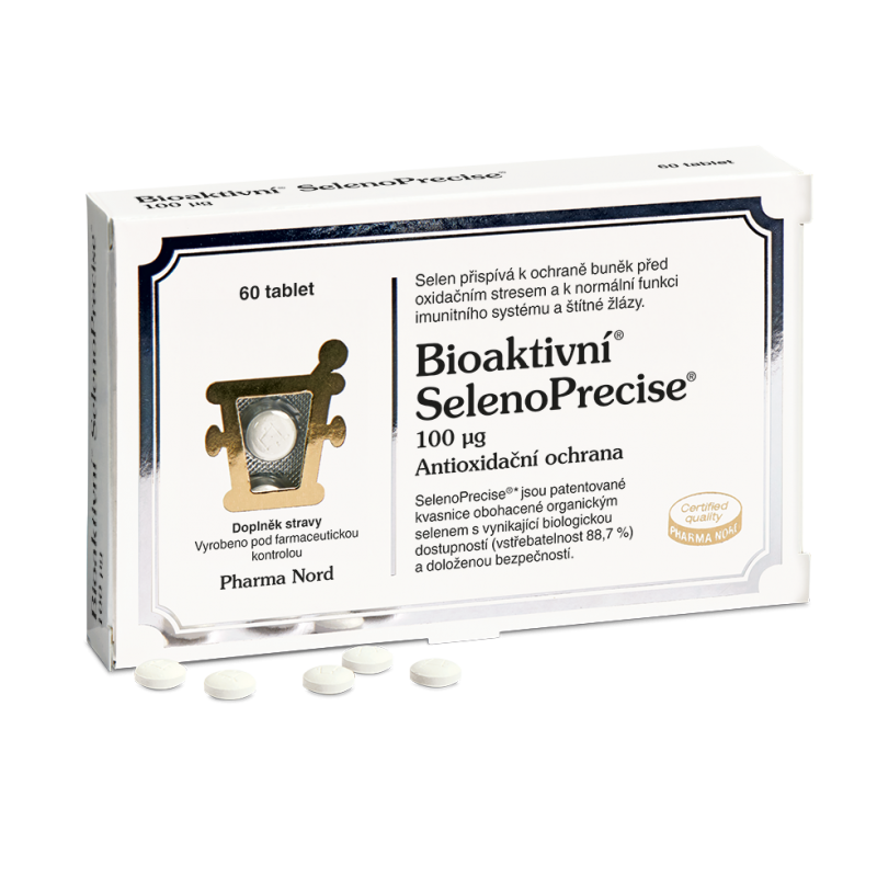 BIOAKTIVNÍ SelenoPrecise 100 mcg 60 tablet