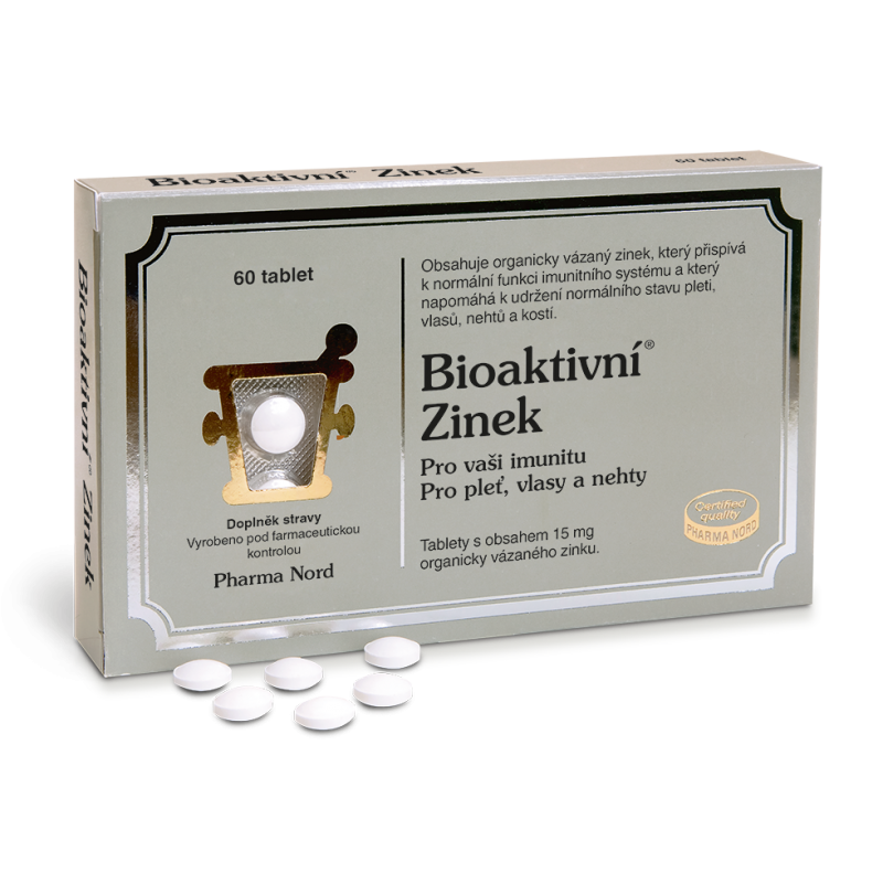 BIOAKTIVNÍ Zinek 60 tablet