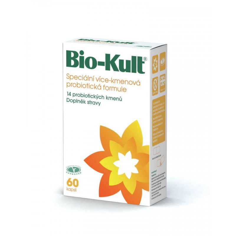 BIO-KULT 14 probiotických kmenů 60 kapslí