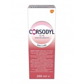 CORSODYL Ústní voda 0,1 % 200 ml