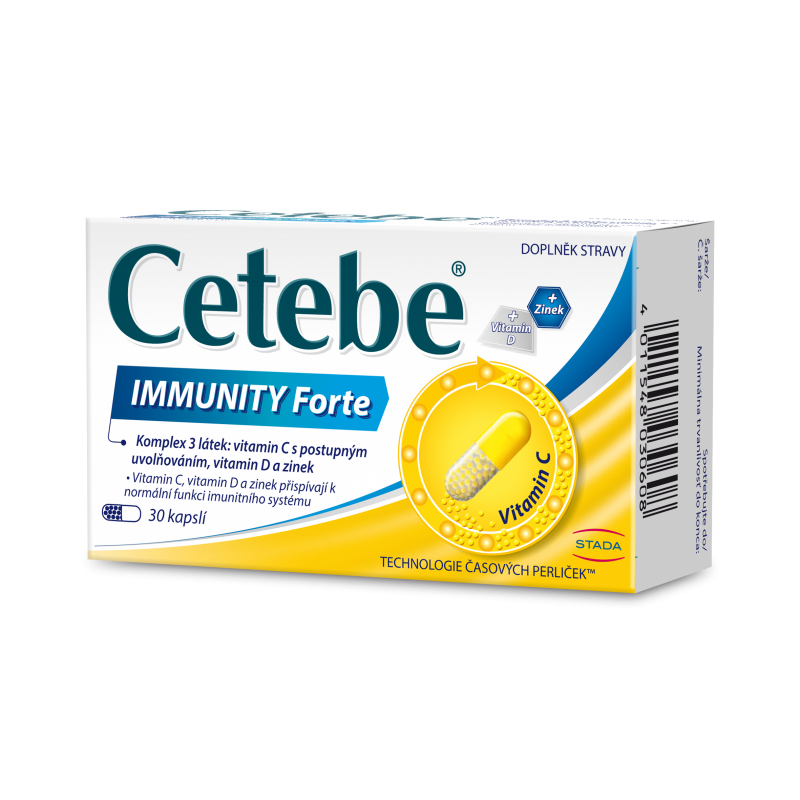 CETEBE Immunity forte 30 kapslí