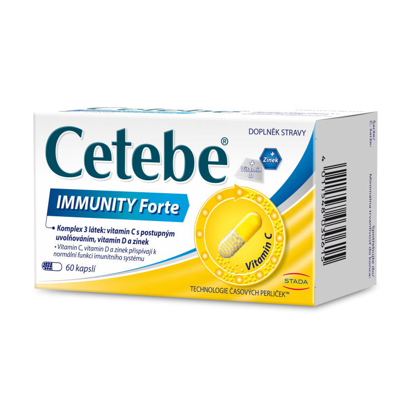 CETEBE Immunity forte 60 kapslí