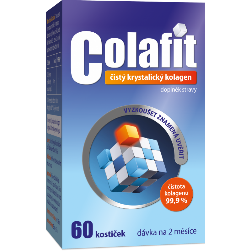 COLAFIT čistý krystalický kolagen 60 kostiček