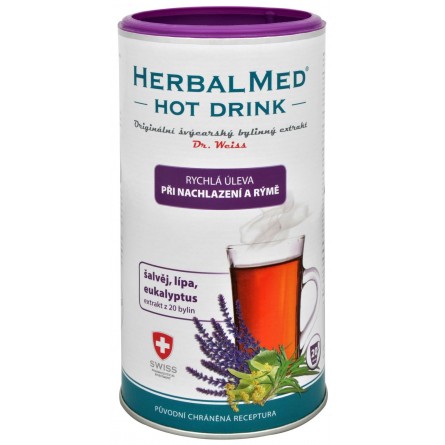 DR. WEISS Herbalmed Hot Drink dýchací cesty a imunita 180 g