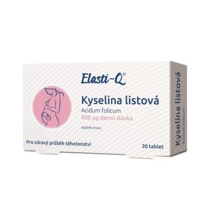 ELASTI-Q Kyselina listová 30 tablet
