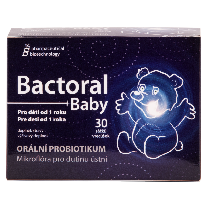 FAVEA Bactoral Baby s vitamínem D 30 sáčků