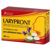 FAVEA Larypront s šalvějovou silicí 24 tablet