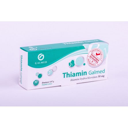 GALMED Thiamin 50 mg 30 tablet