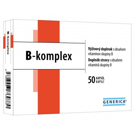 GENERICA B-komplex 50 kapslí