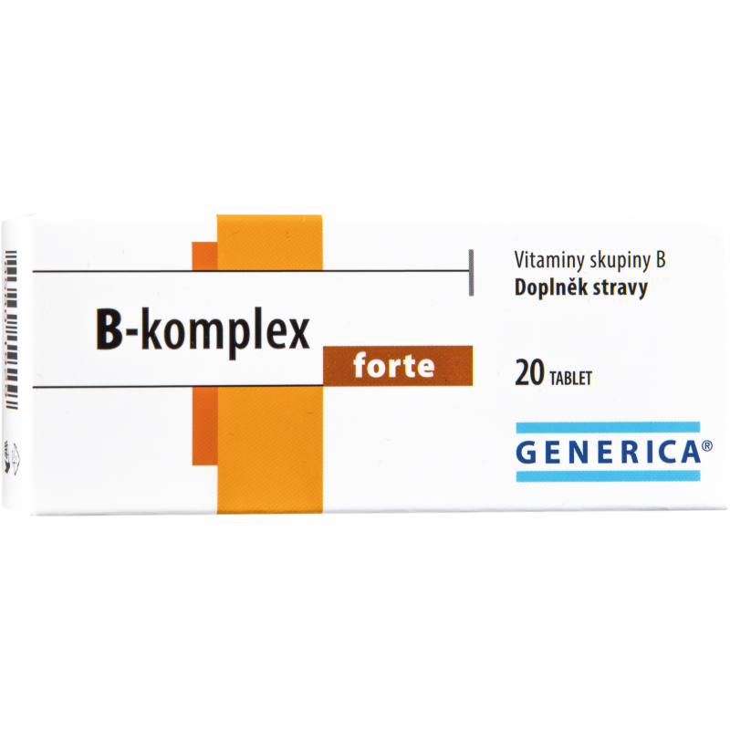 GENERICA B-komplex forte 20 tablet