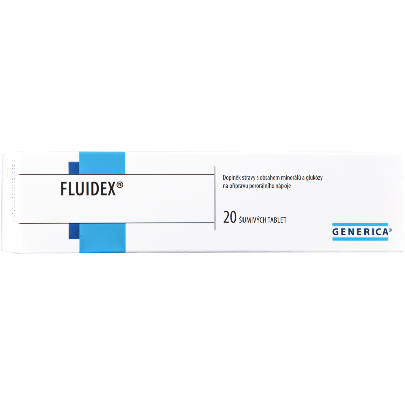 GENERICA Fluidex 20 šumivých tablet