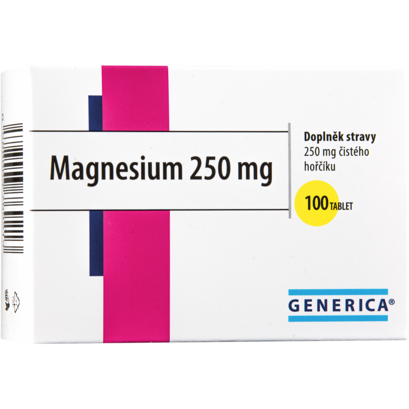 GENERICA Magnesium 250 mg 100 tablet