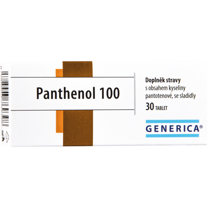 GENERICA Panthenol 100 mg 30 tablet