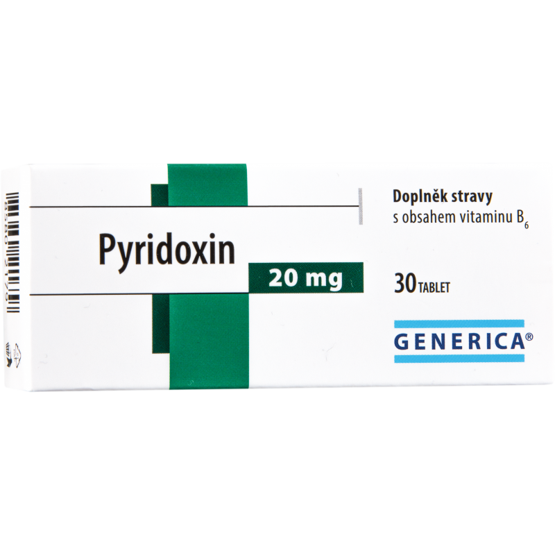 GENERICA Pyridoxin 20 mg 30 tablet