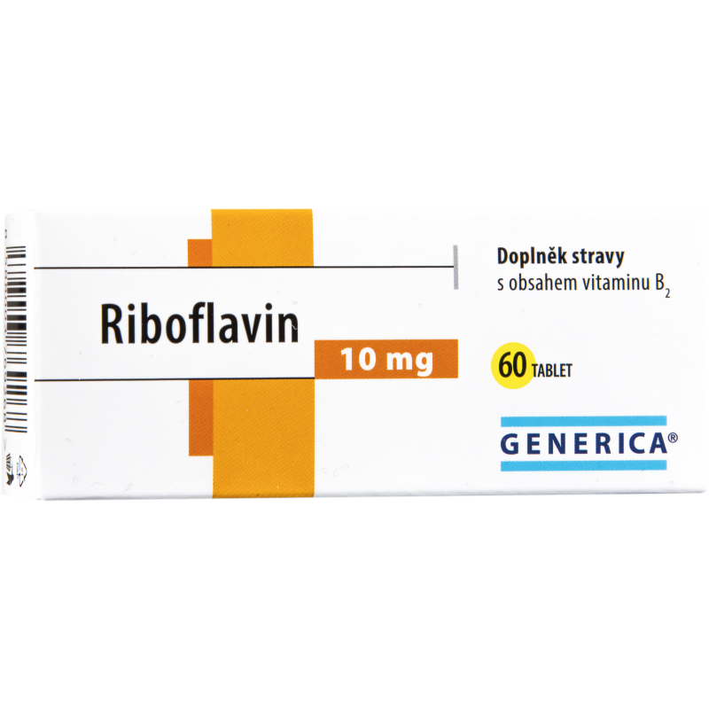 GENERICA Riboflavin 10 mg 60 tablet