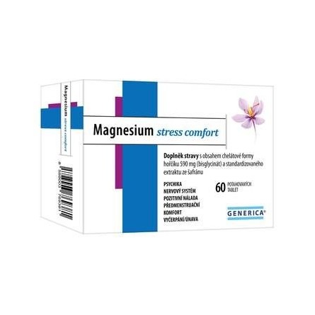 GENERICA Magnesium stress comfort 60 tablet